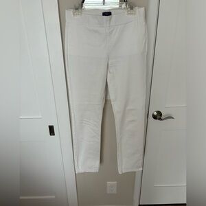 NYDJ ankle pull-on jeans with side seam slit. Size 4.